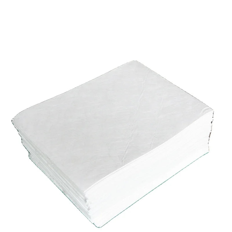 Hot Sale Wholesale 100% pp 2mm Light Weight Oil Absorbent Pads for Oil and Hydrocarbon Spill HeathRun OOA-M0200