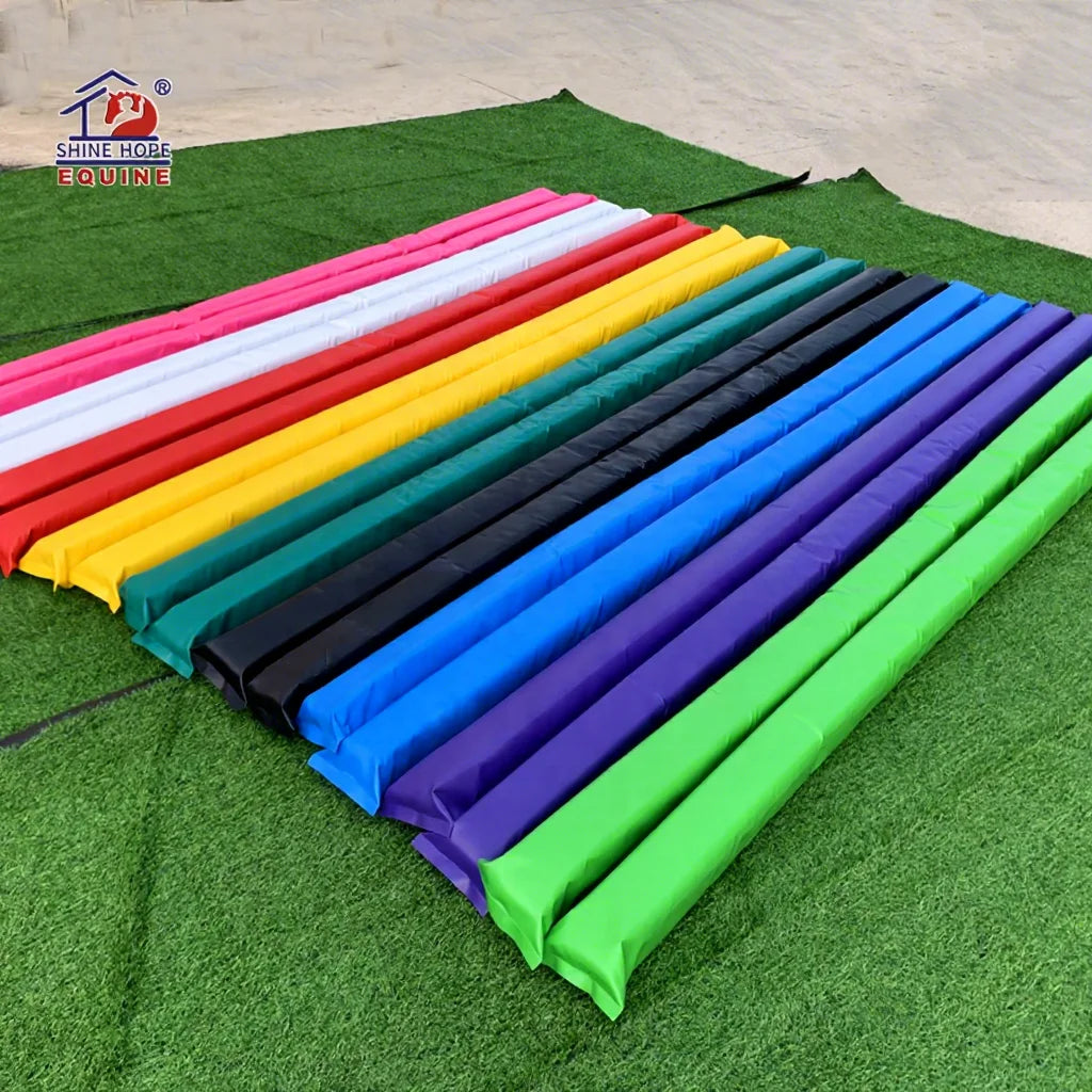 Equine Jump Accessories Horse Basic Training Using Horse Ground Soft Poles