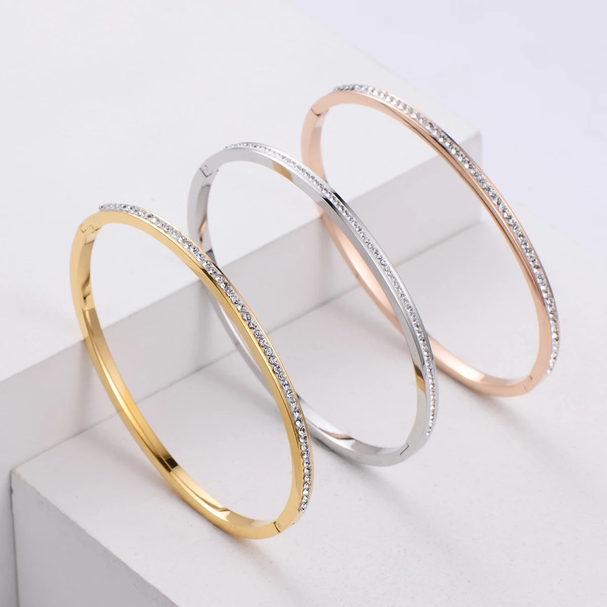 ORDRM Pulsera De Mujer Best Friend Minimalist Lucky Friendship Bangles Bracelet Bangle