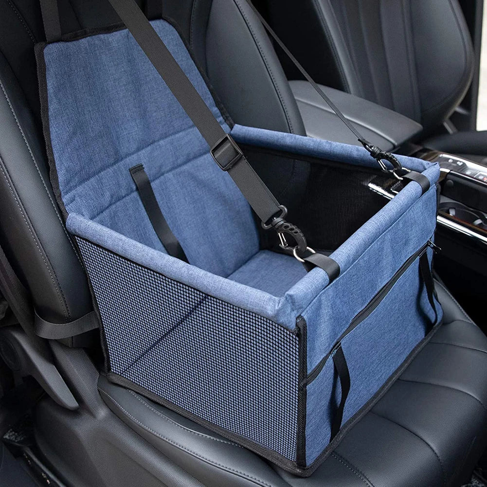 Foldable Puppy Car Seat Small Dog Chair Washable Pet Car Booster Seat Small Dog Chair