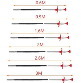 90cm Snake Drain Clean Sticks Clog Sewer Remover Cleaning Tools Spring Pipe Dredging Tools