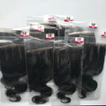 Cheap Transparent Swiss Lace Closure 4x4 5x5 13x4 13x6Brazilian Lace Front Human HairNatural Color Lace Frontal Closure