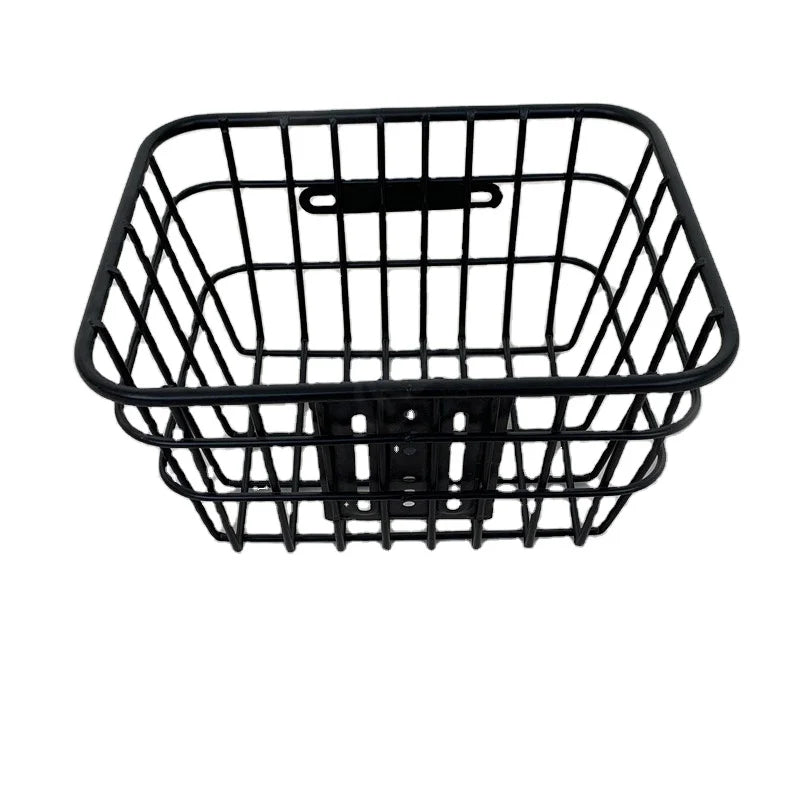 New Image Aluminum Alloy Bicycle Basket Top Tube Front Carrier Bag with Pouch for Bike Bags and Pet Carrier for Cycling