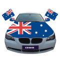 Australian Flag Car Cover Cover Slip-On Polyester for Car Hood Content Size Can Be Customized Australian Car Hood Cover