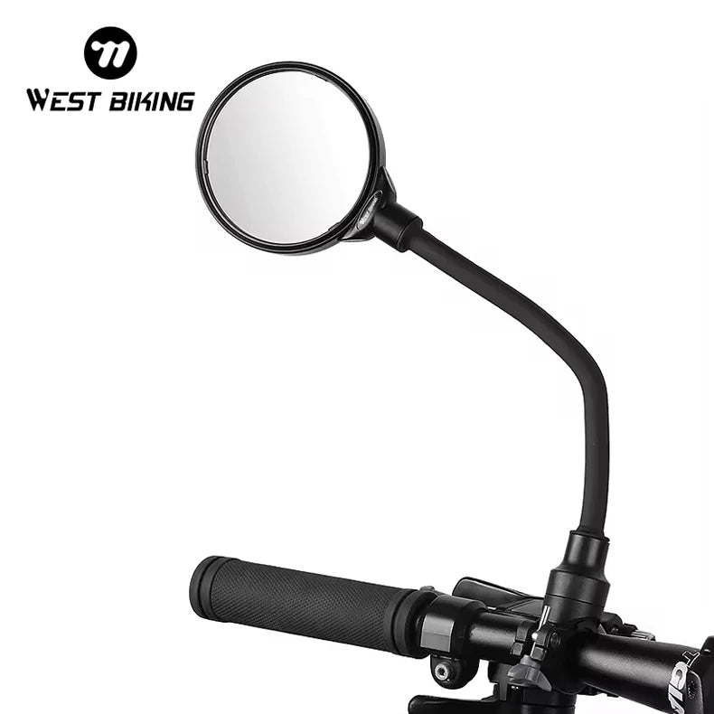 WEST BIKING Cycling Aluminium Frame Tires Mirror Other Bicycle Accessories Cycling Bicicleta Bike Bicycle Rearview Mirror