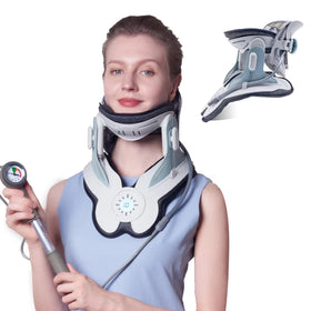 Alphay Home Health Care Elderly Medical Orthopedic Adjustable Neck Brace Cervical Collar Support Neck Stretcher