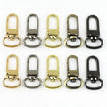 MeeTee BF684 13mm Handbag Hardware Accessories Zinc Alloy Swivel Lobster Dog Hook Buckle Bag Strap Chain Connective Clasp Buckle