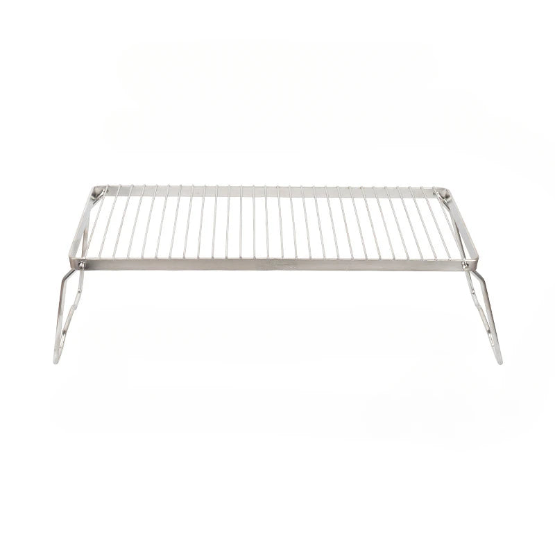 In Stock Outdoor Folding Camping Gas Grill Outdoor Mini Portable Camping Grill Stainless Steel Camping Garbecue Grill