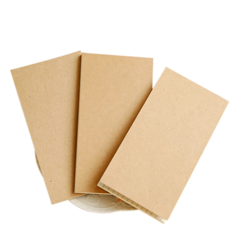 Cute Simple Kraft Paper Sketchbook Cute Notebook Paper Weekly Planner Stationery Diary Agenda Travel Wholesale
