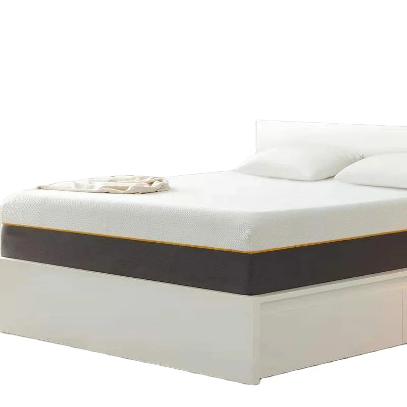 10 Inch Organic Fabric Bed Mattress Manufacturer in China Foshan Medical Mattress Sleeping Well Cheap Latex Foam Mattress