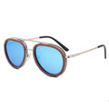 Handmade Wood Sunglasses Wood Frame Bamboo Wood Temple Sunglasses