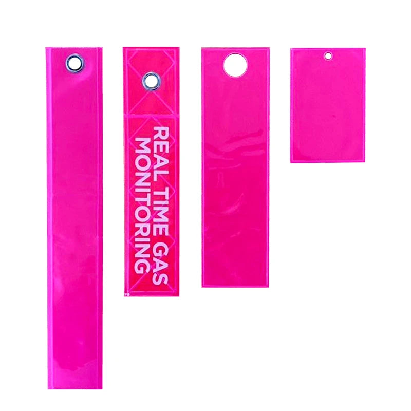 DINGFEI PVC Reflective Vinyl Safety Products Reflective Material Streamer Strips and Tags Safety Droppers
