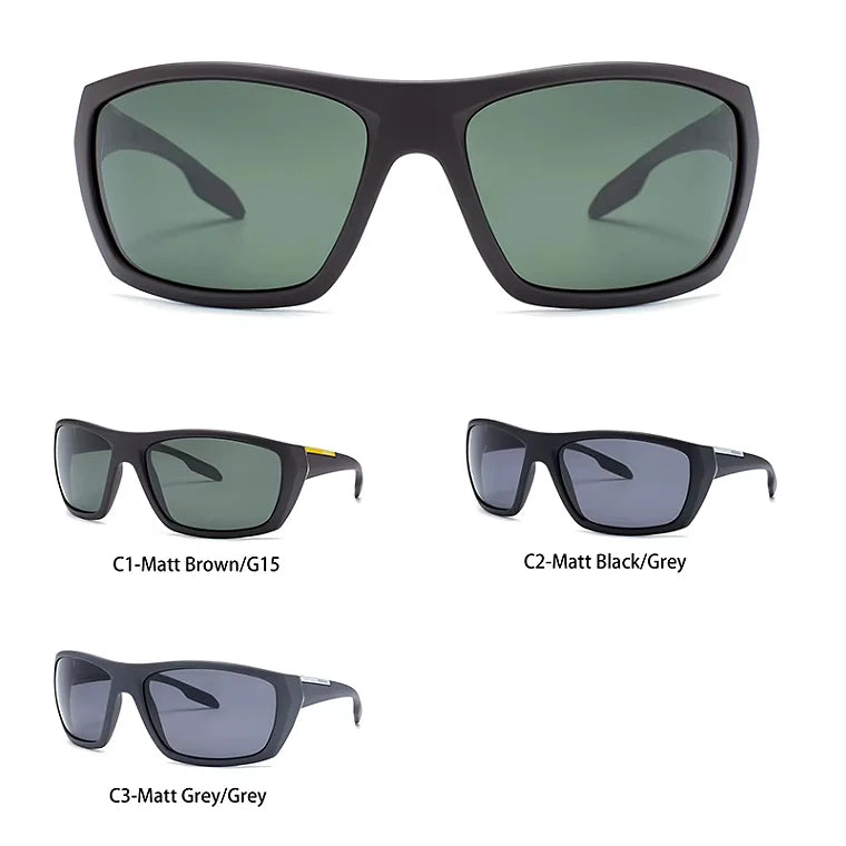 EUGENIA OEM TR90 Polarized Sport Men Cycling UV400 Sunglasses