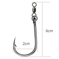 Saltwater Stainless Steel Corrosion Resistant Boat Fishing Hook Tuna Shark Hook Big Game Sea Fishing Hooks