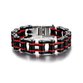 Classic Stainless Steel Man Personalized Jewelry Wholesale Punk Man Bracelet Jewelry Rock Motorcycle Chain Bracelet