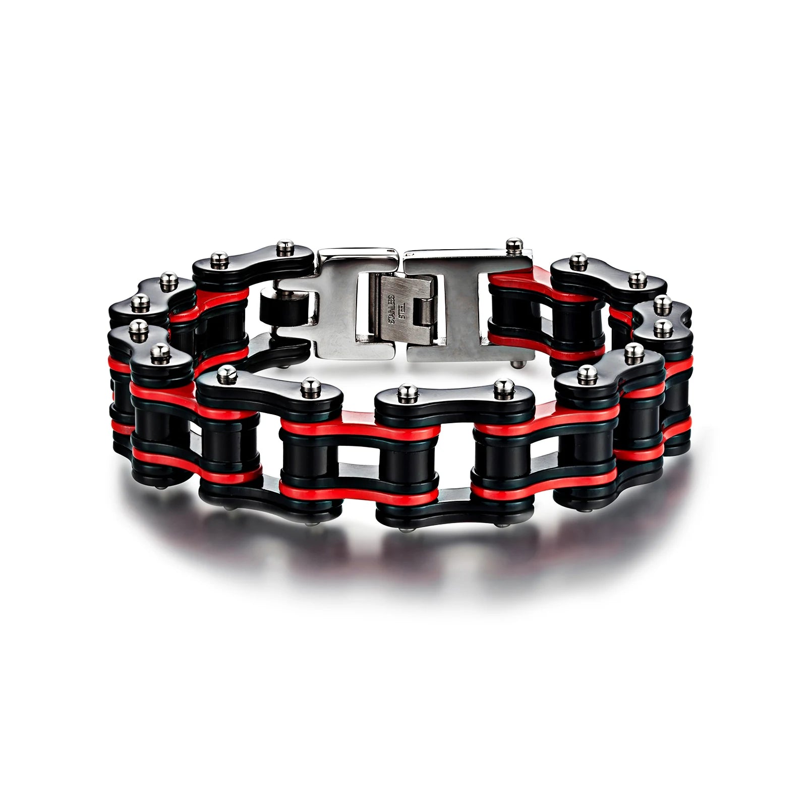 Classic Stainless Steel Man Personalized Jewelry Wholesale Punk Man Bracelet Jewelry Rock Motorcycle Chain Bracelet