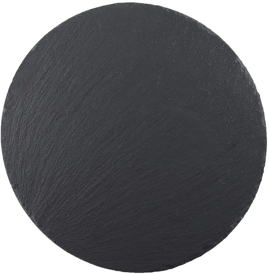 Premium Quality Slate and Wood Cheese Board Round Slate Plate Slate and Bamboo Cheese Board CNLF