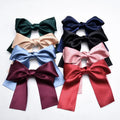 Wholesale Knitted Hair Bow Clips for Girl Bow Hairgrips Clips Hair Accessories Silk Hair Clip
