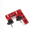 90 Degree 120mm Positioning Squares 4.7" X 4.7" Aluminium Alloy Right Angle Clamps Woodworking Carpenter Tool L Block Square