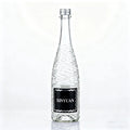 Fancy Rum Bottle White Frosted Vodka Bottle 375ml 500ml 700ml 750ml With Cork Stopper