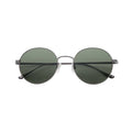 Retro Round Unisex Men Pure Titanium Frames Polarized Sunglasses