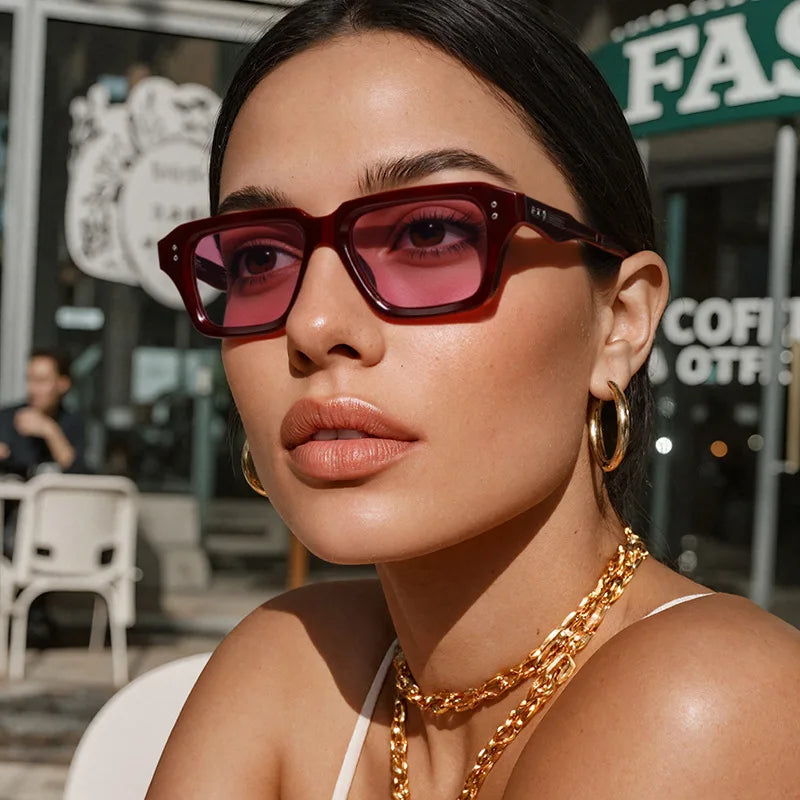 2026 Low Price New Trending Eyewear 2025 New Arrival Custom Logo Concave Design Uv400 protection Gradient Lens Shades Sunglasses