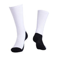 Hot Sales Sublimation Athletic Socks Blank Black Bottom Athletic Socks for Sublimation Soccer Sport