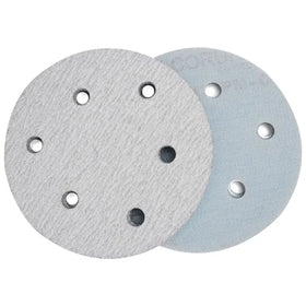 Newly Launched ATPRO Abrasive Disc High-absorptive White 125mm 6 Holes for Grinding Tools Pcoc Certified High Hardness
