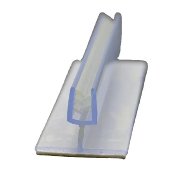 Clear Plastic Supermarket Self-adhesive Price Display Label Holder Supermarket Plastic Price Display Rack