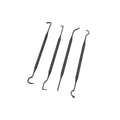 4pcs Nylon Double-end Picker Set Barrel Cleaning Kit Gun Cleaning Brushes Tool