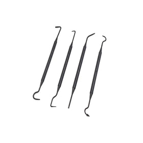 4pcs Nylon Double-end Picker Set Barrel Cleaning Kit Gun Cleaning Brushes Tool