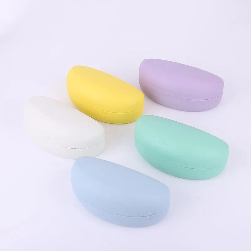 Sparloo 4079 Velvet Colorful Sunglasses Big Candy Hard Metal Iron Case Made of PU Material