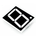 White 7 Segment Anode 4 Inch One Digit Large 7 Segment Display 100mm Houkem 40011-BW