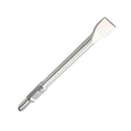 DZ 30mm PH65 Shank Steel Flat Point Stone Chisel for DIY Industrial Demolition Jack Hammer Chisel for Concrete Masonry Breaker