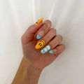 Chinese Supplier Cost-Effective Hot Style Long Simple Artificial Fingernails Women Usage