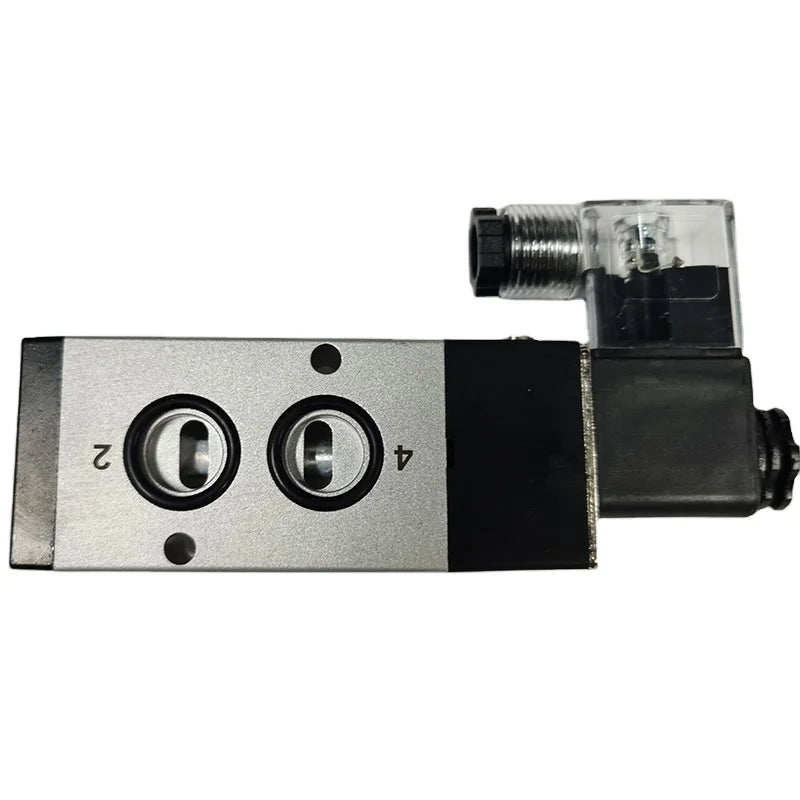 4V Series 5/2 Way Pneumatic Control Aluminium Namur Valve High Directional Solenoid Control Valve for Gas OEM Customizable