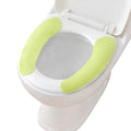 Washable Plastic Flannelette Reusable Electrostatic Adsorption Toilet Seat Cushion Cover Eco-Friendly Sanitary Protection for