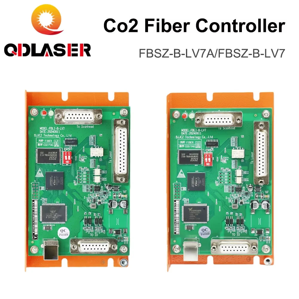 QDLASER JCZ Laser Marking Machine Controller FBLI-B-LV7 Original Card for Fiber Optic CO2 YAG UV Marking Machine IPG Raycus MAX