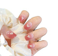 Wholesale Short False Nails Abs square Fake Press on Acrylic Nails for Young Nails