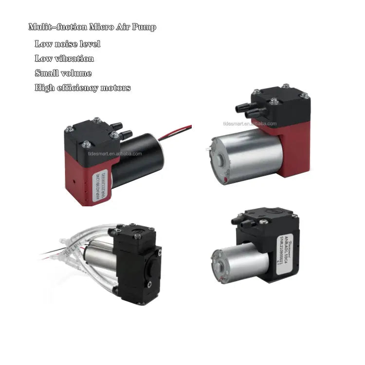 Factory Wholesale 6V 12V 24V DC Mini Vaccum Pump Portable Multi-function Electric Micro Diaphragm Air Pump