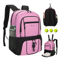 Fashionable Large Capacity Waterproof Casual Sports Backpack Colorful Weekender Gym Tennis Bag Hook Shoe Compartment