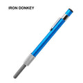IRONDONKEY Diamond Sharpener Fish Hook File Hooked Stone Double Head Pen Sharpener Stainless Steel Camping Accessories