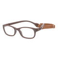 High End Children Safty Flexible Cheap Eyeglasses Frame with Strap Fashionable Soft Rubber Kids Glasses Optical Eyewear Frame