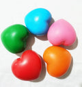Cheap Wholesale Blank Heart Shaped PU Foam Squeeze Toys Anti Stress Reliever Balls