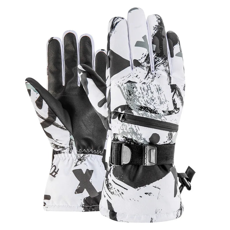 Waterproof Snow Ski Glove Winter Glove for Cold WeatherTouchscreen Snowboard Warm Glove for Men Women