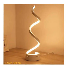 Modern White Golden LED Table Light Creative Decorative Reading Lamps with Aluminum Body for Residential Use