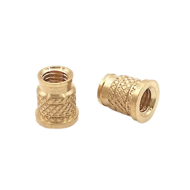 Hot Sale M5  Knurled Brass Threaded Insert Nut for Plastic