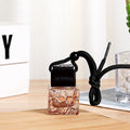 5ml Square Small Empty Car Hanging Empty Perfume Car Diffuser Car Perfume Bottle