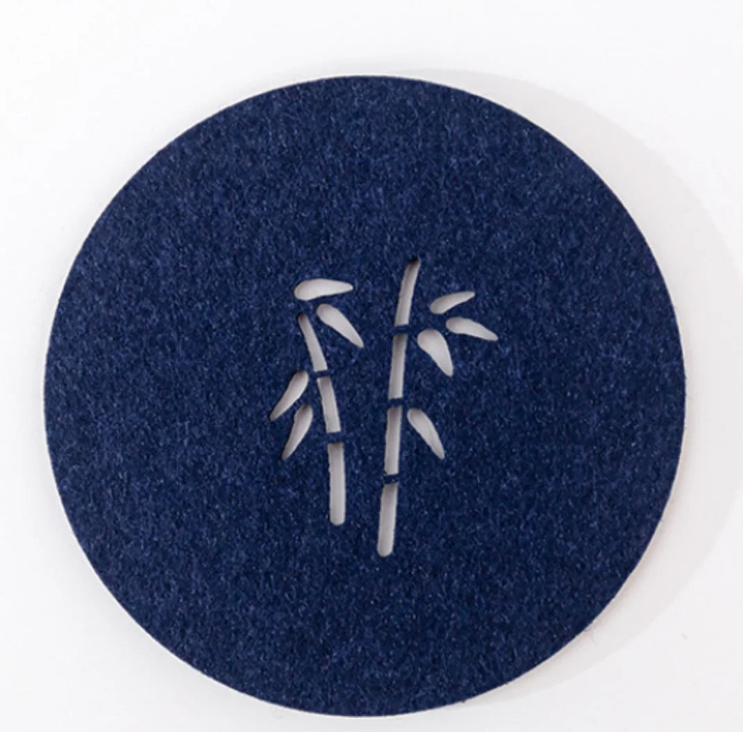 Best Quality Coffee Cup Felt coaster Fabric Handmade Felt Mat