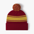 Wholesale Jacquard Logo Plain Street Knit Hats Sport Custom Red Beanie Hat